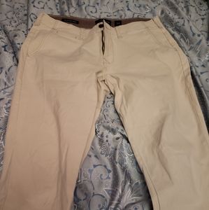 Lucky Brand 410 Athletic Chino cream colored